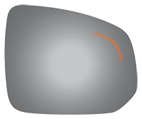 SIDE VIEW MIRROR W BLIND SPOT CROSS PATH